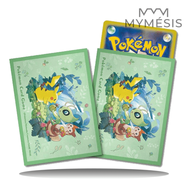 Sleeve Pokémon Center - Le cadeau de la forêt - Lot de 64