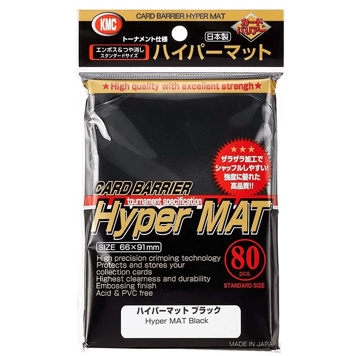 Sleeves japonaises Hyper Mat KMC