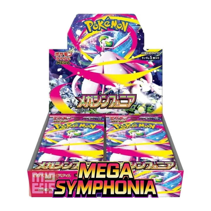 Display Mega Symphonia Pokémon Japonais M1S