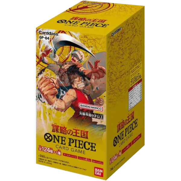 Display One Piece OP04 japonais kingdoms of intrigue