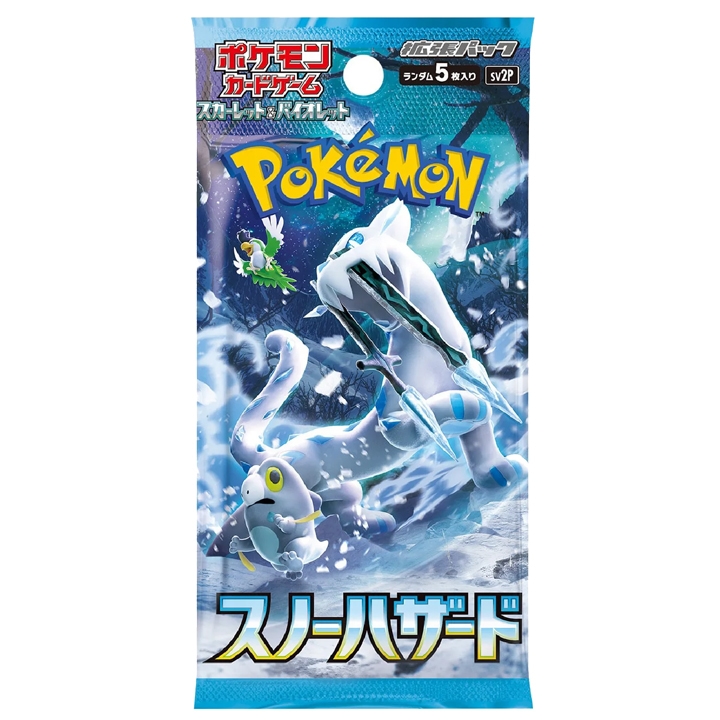 Booster Pokémon japonais SV2P Snow Hazard