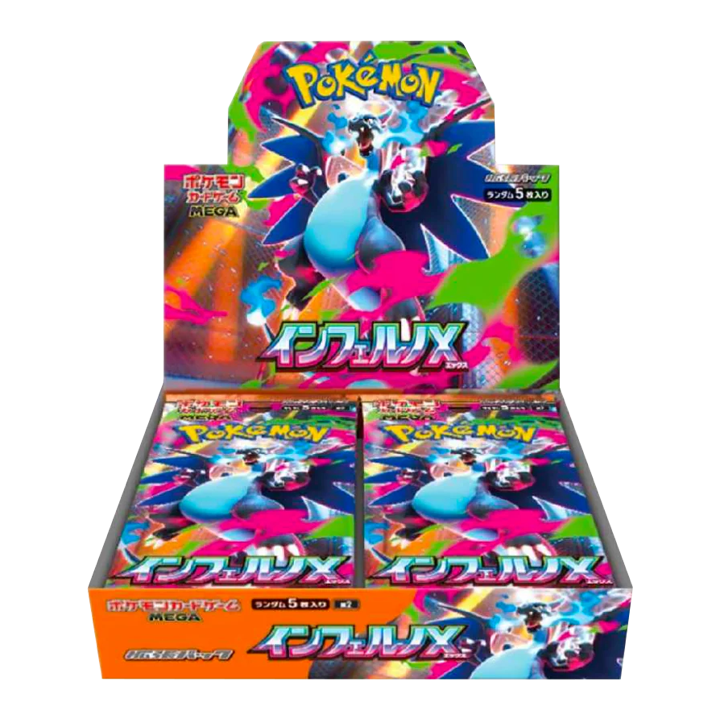 Display Mega Inferno X japonais M2 Pokémon