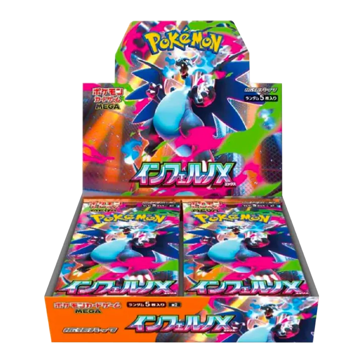 Display Mega Inferno X japonais M2 Pokémon