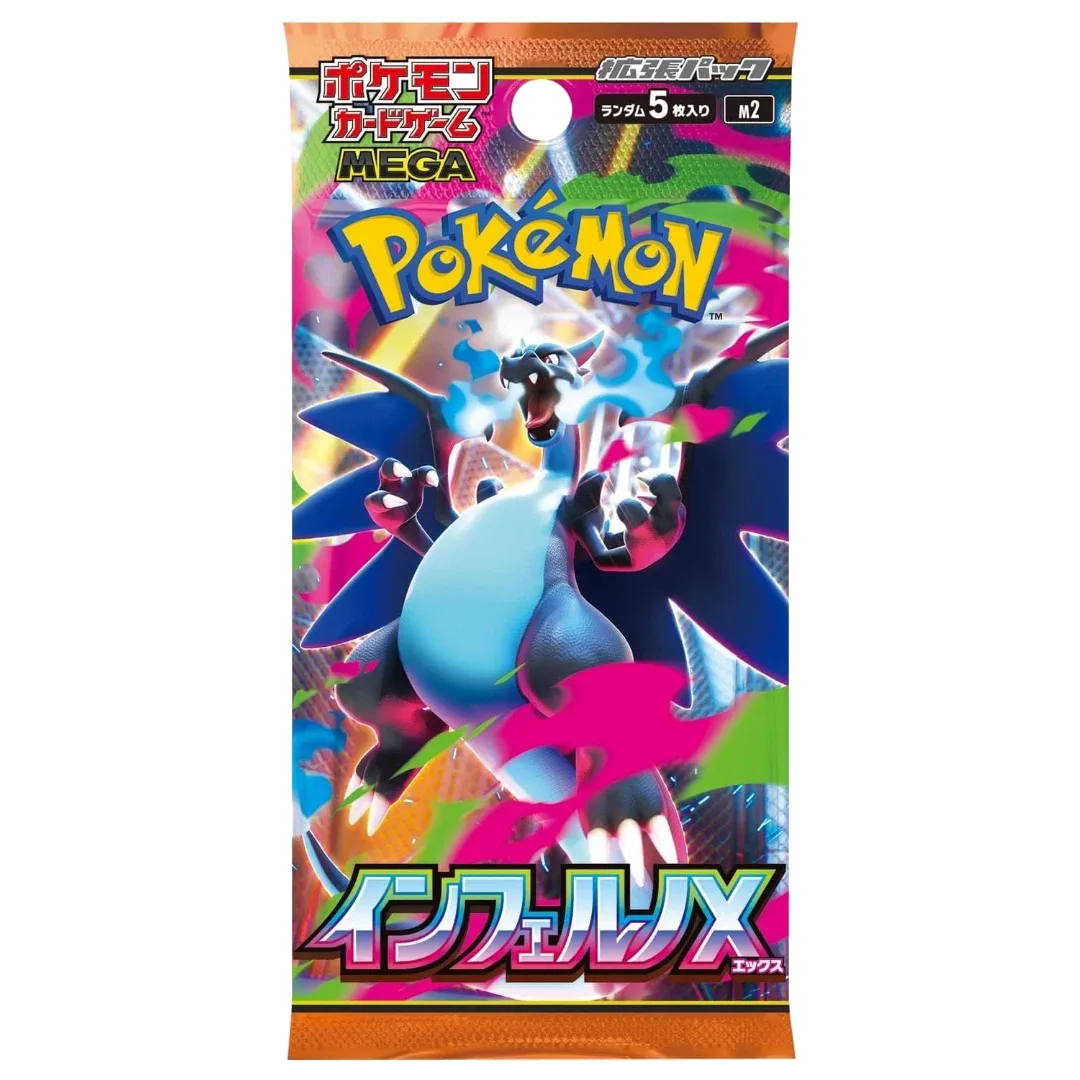 Booster Mega Inferno X japonais Pokémon