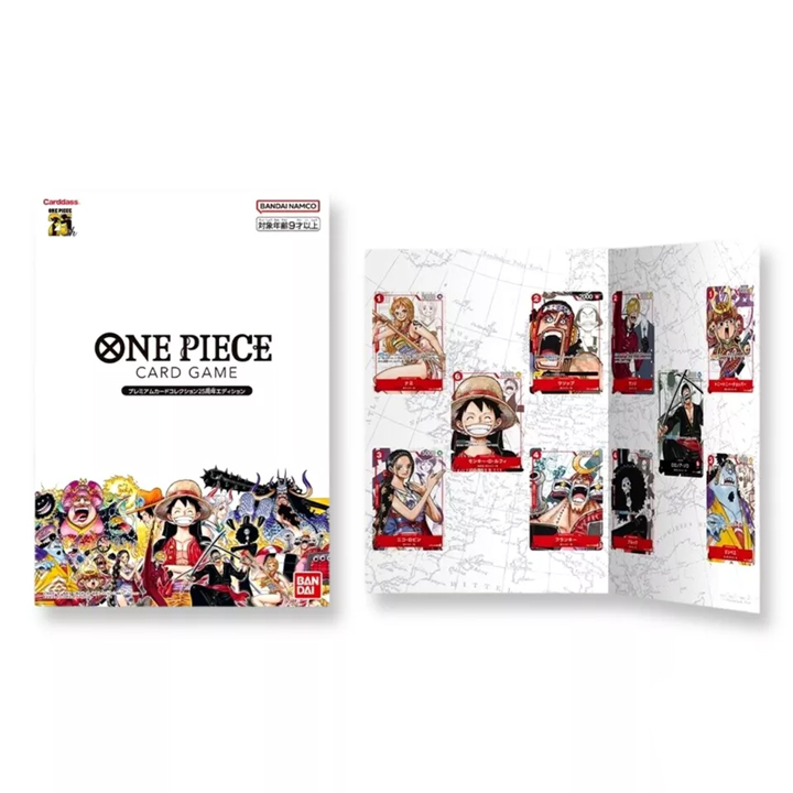Premium Card Collection 25th edition One Piece japonais