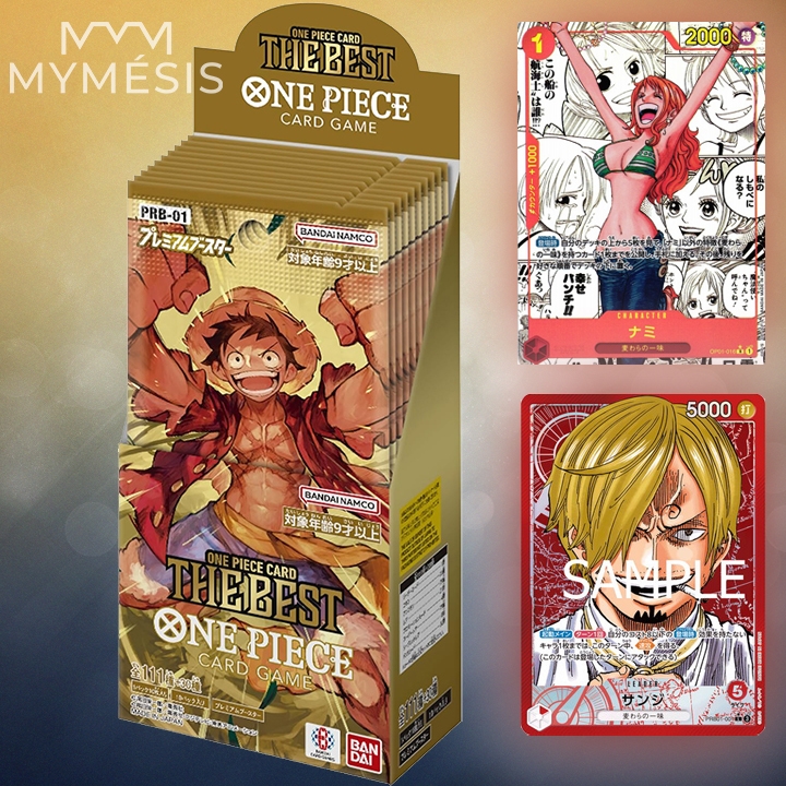 Display PRB01 - The Best - One Piece Japonais : Mymesis