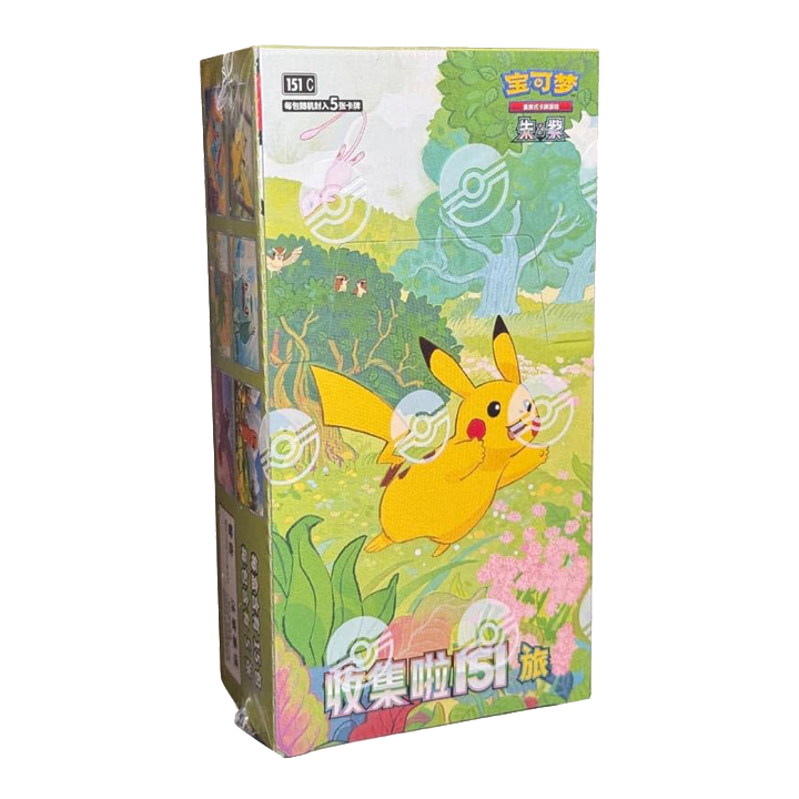 Display 151 Journey Slim - Pokémon Chinois